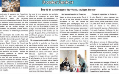 Retrouvez l’article de notre association Être-Là dans le journal LE REPUBLICAIN
